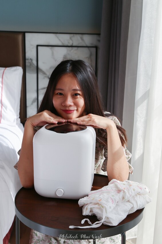 【質感家電】迷你洗衣機MOFIITECH MiniWash，紫外光抑菌，輕巧方便好攜帶！ - 又要飛去哪！？
