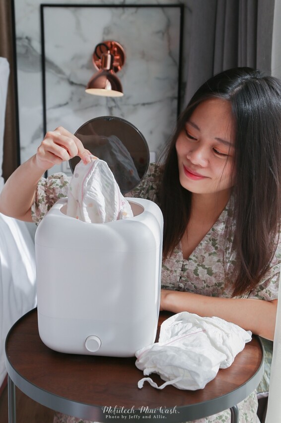 【質感家電】迷你洗衣機MOFIITECH MiniWash，紫外光抑菌，輕巧方便好攜帶！ - 又要飛去哪！？