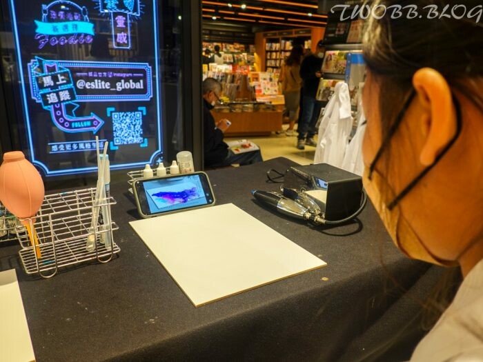 台中體驗｜ EXPLORE 有意思酒精畫》不限年齡都可體驗，DIY創作獨一無二的紀念品，零美術基礎也能畫出藝術水準。 - 1個媽咪2個寶