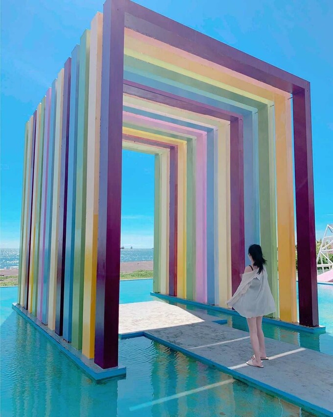 高雄旗津景點 |旗津彩虹教堂 IG景點 打卡景點 旗津一日遊