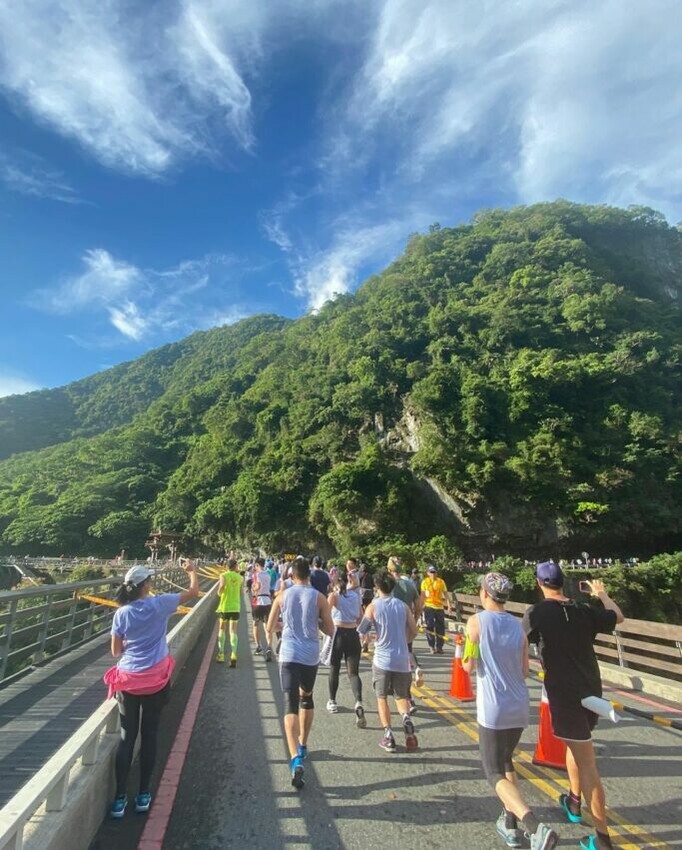 太魯閣峽谷馬拉松 花蓮太魯閣國家公園