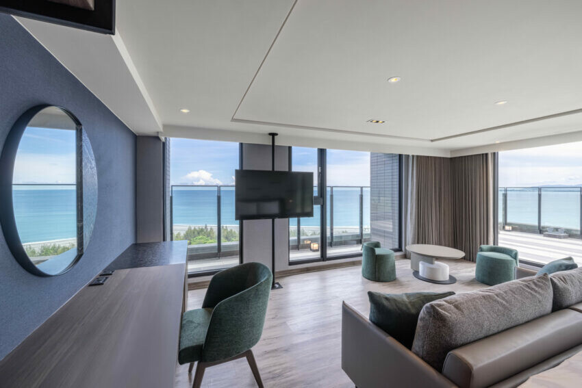 花蓮太魯閣,煙波太魯閣飯店有5種不同的風格房間,背山面水的絕佳位置,能遠眺蔚藍的太平洋景色,願意早起的話,更能直接在房內,欣賞日出從海平面緩緩升起的美景。太魯閣住宿,海景飯店,花蓮住宿