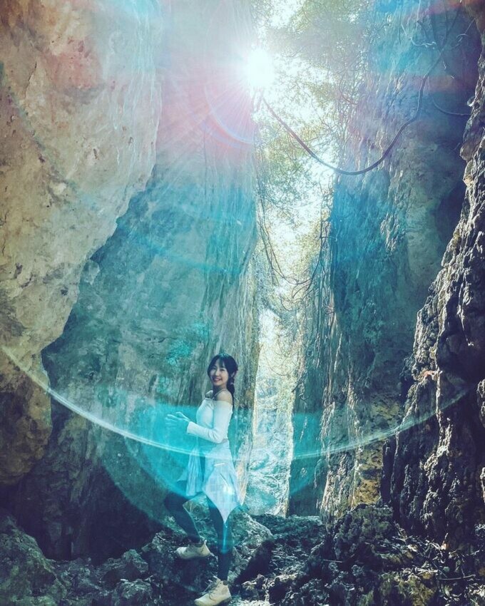 高雄秘境景點 柴山一線天