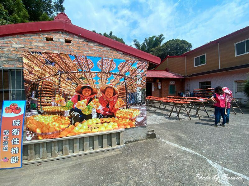 味衛佳柿餅觀光農場~九降風起曬柿子來農場拍網美照囉 @Bernice的隨手筆記