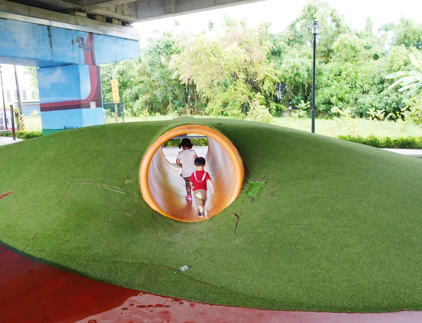 桃園橋下-兒童冒險公園 下雨天放電好去處