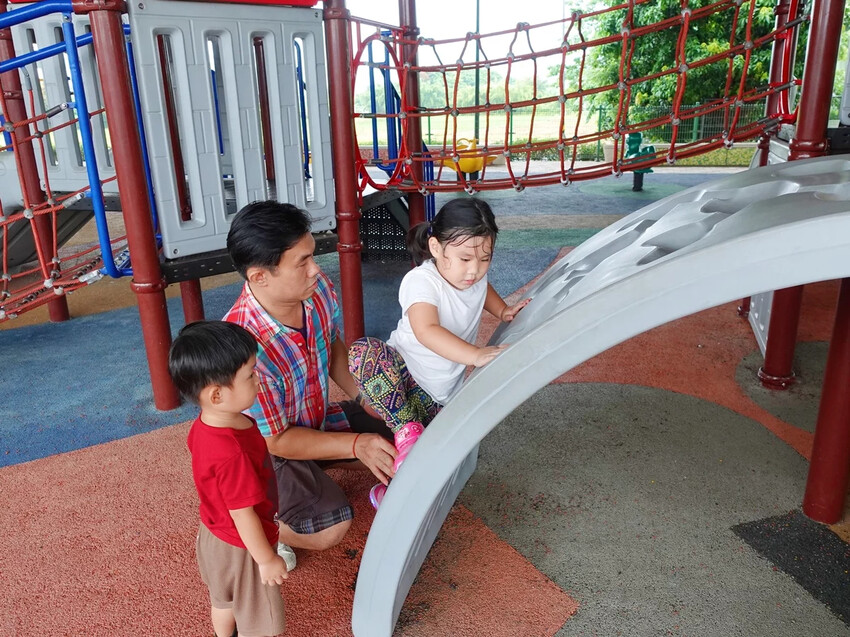 桃園橋下-兒童冒險公園 下雨天放電好去處