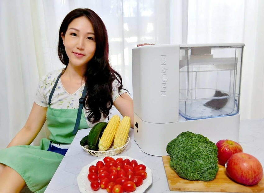|  家電開箱 | Naughty Kid 頑皮貝貝 蔬果清洗機．活氧噴流清潔，一鍵自動清洗去除農藥／重金屬，大人小孩都可以放心享用！