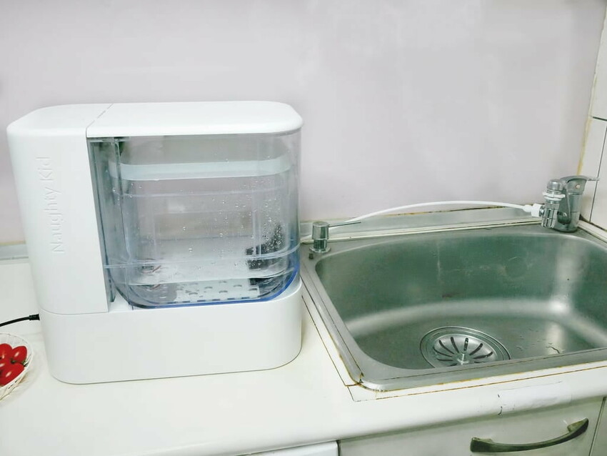 |  家電開箱 | Naughty Kid 頑皮貝貝 蔬果清洗機．活氧噴流清潔，一鍵自動清洗去除農藥／重金屬，大人小孩都可以放心享用！