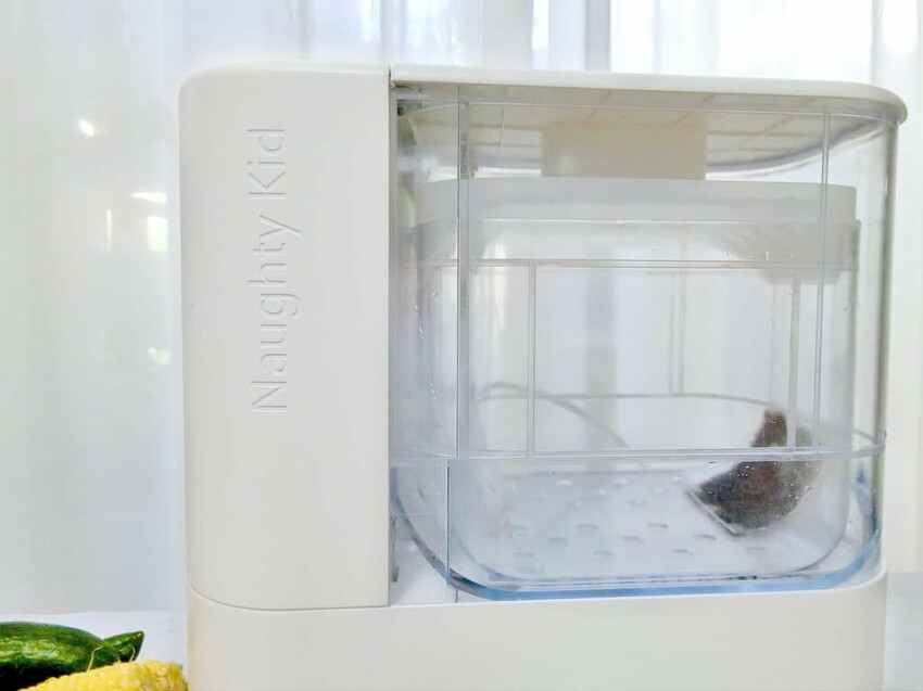 |  家電開箱 | Naughty Kid 頑皮貝貝 蔬果清洗機．活氧噴流清潔，一鍵自動清洗去除農藥／重金屬，大人小孩都可以放心享用！
