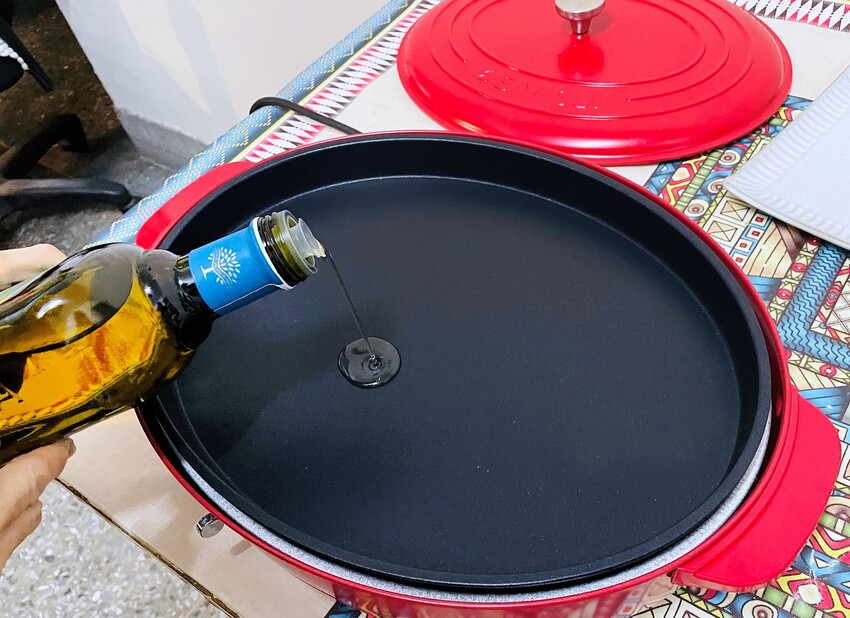 【SANSUI 山水】多功能電烤盤 SEBW-Q699『章魚燒+海鮮燉飯+蒜苗鹹豬肉』一鍋搞定！SGS檢驗合格-陶瓷塗層深鍋盤面大容量深，U型管導熱快料理超省時！