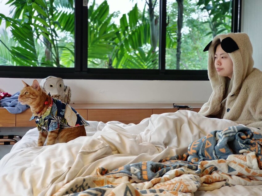 【屏東.東港】福灣villa海洋四人房。寵物友善清潔費一隻$500。超大庭院+戶外客廳可盡情奔跑