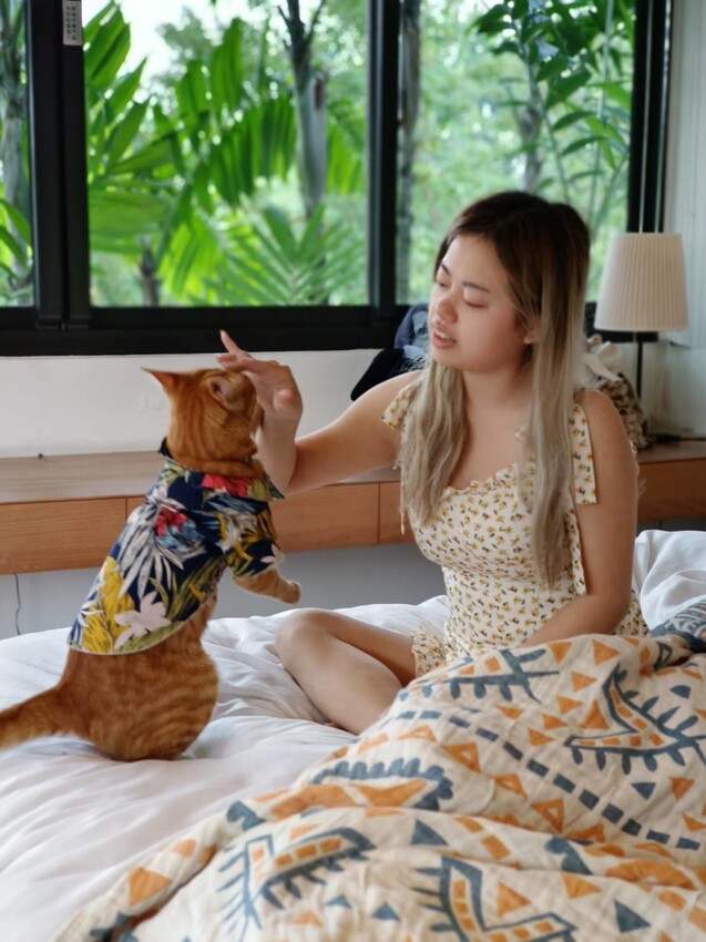 【屏東.東港】福灣villa海洋四人房。寵物友善清潔費一隻$500。超大庭院+戶外客廳可盡情奔跑