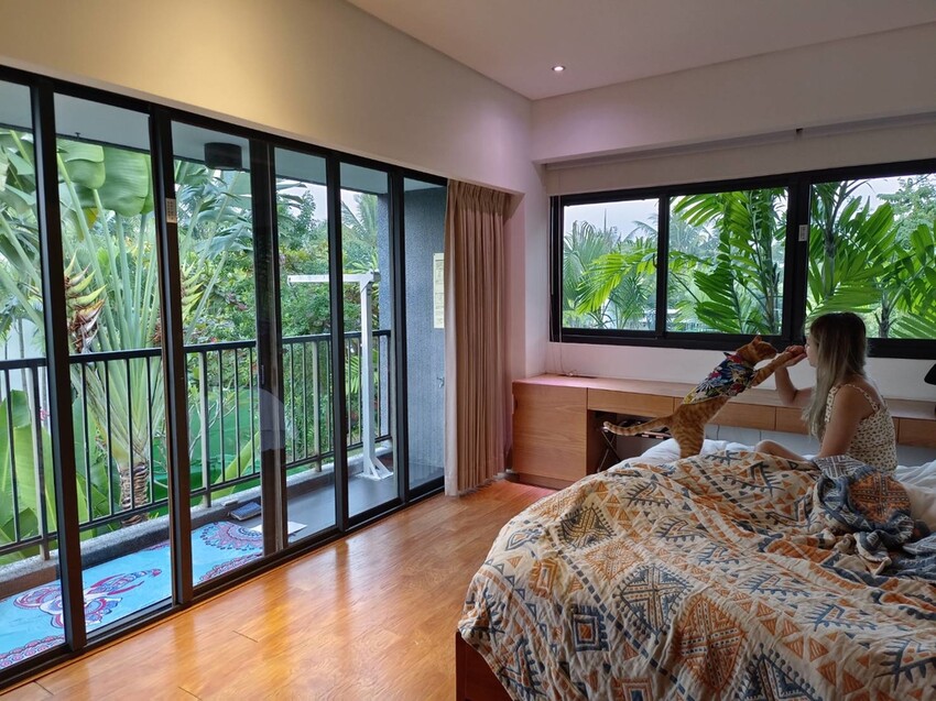 【屏東.東港】福灣villa海洋四人房。寵物友善清潔費一隻$500。超大庭院+戶外客廳可盡情奔跑