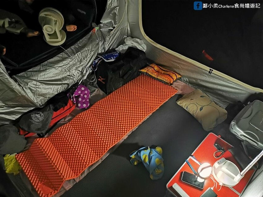 宜蘭頭城|蘭陽蟹莊+蜜月灣-龜山島海景第一排.第一次野營+車宿.第15露|車尾帳.淋浴廁所帳篷.淋浴高壓瓶.攜帶