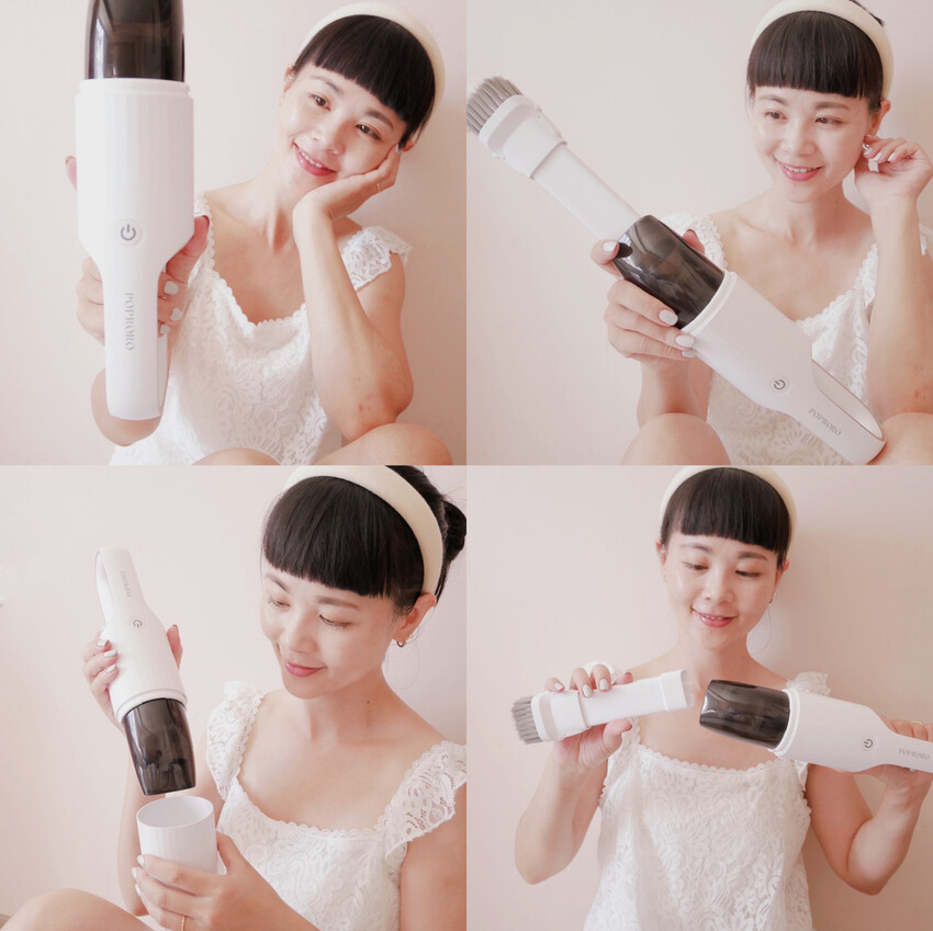 開箱POPRORO無線手持吸塵器、隨手清潔你的小空間、車用必備