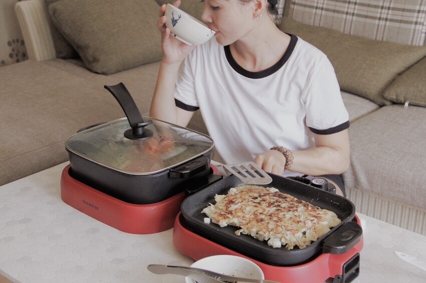 one-meter折折鍋火烤雙饗，居家烤肉邊追劇享受熱騰騰餐點