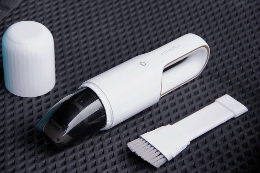 開箱POPRORO無線手持吸塵器、隨手清潔你的小空間、車用必備