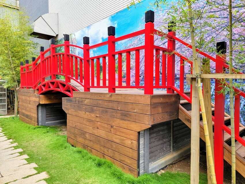 [旅行]桃園 體驗一場偽出國之旅，漫遊江戶老街城下町 品嘗好吃的和菓子 手信霧隱城