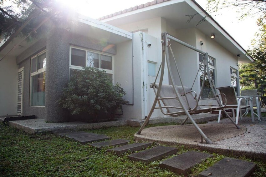 關子嶺人氣溫泉林桂園石泉會館房子外觀