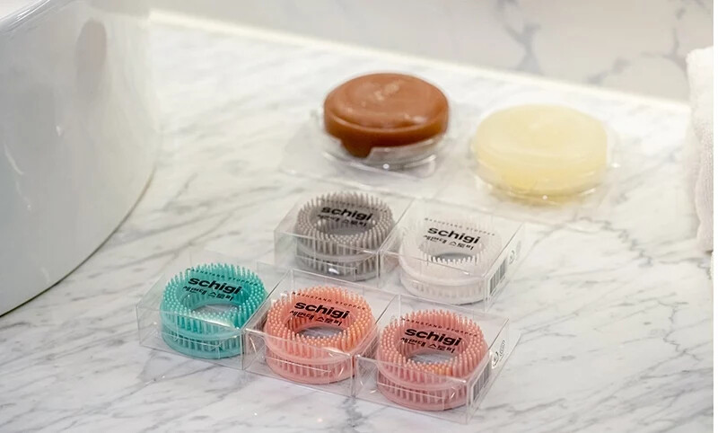 日韓好物開箱｜居家家事好幫手｜Calmland鬆餅格腳踏墊、Kaya蚊帳家事布、韓國Schigi廚房小物實測分享