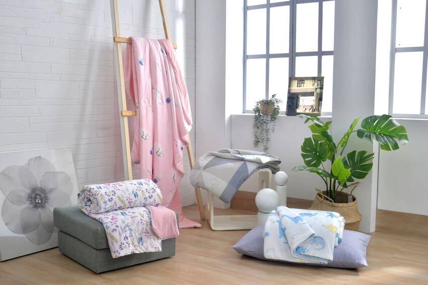 格蕾寢飾|La belle涼感被|降7度真有感!超涼感涼被、兒童抗菌涼被、天絲涼被體感開箱