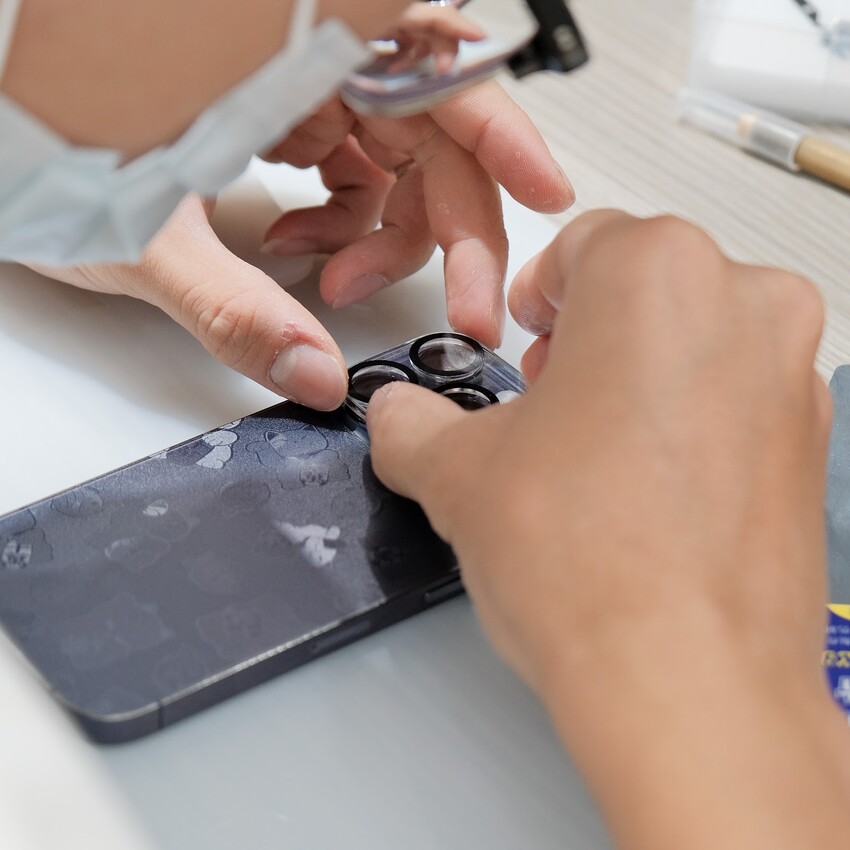 【樹林手機保護貼推薦】京展包膜樹林店～ 樹林平價保護貼、用剪刀大力敲都不會壞！手機保護貼、手機包膜推薦