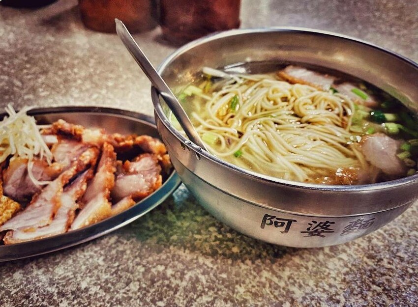 北投美食,北投市場阿婆麵
