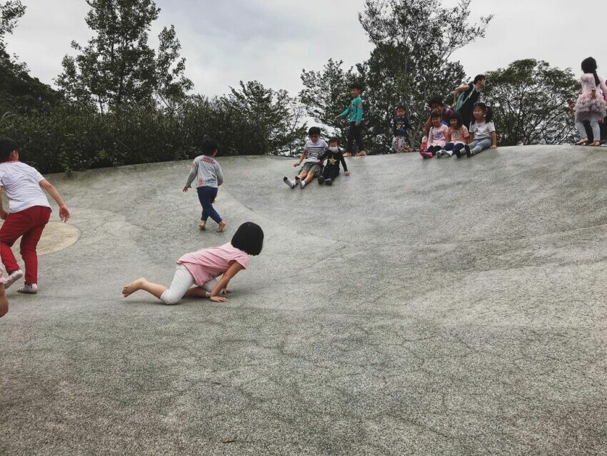 大碗公溜滑梯