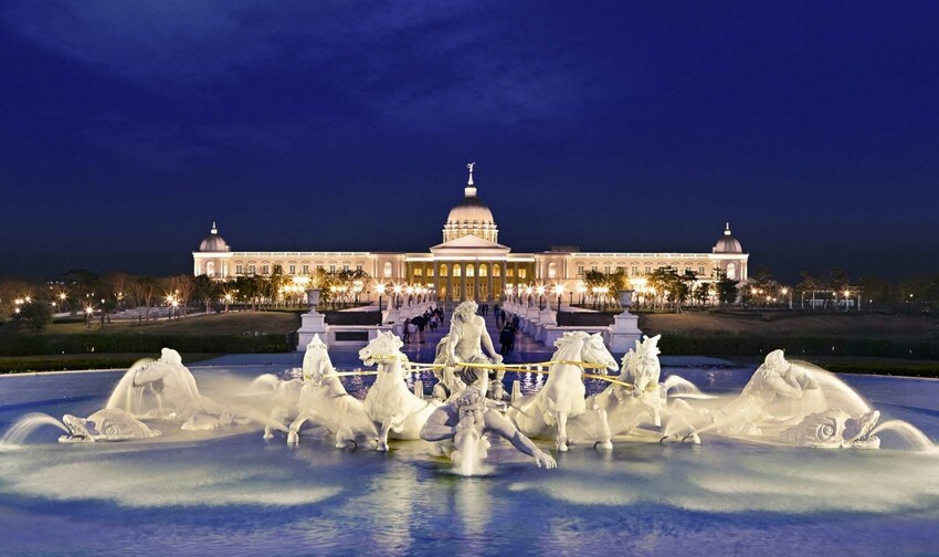 奇美博物館 阿波羅噴泉 奇美2021 奇美美術館 台南奇美 