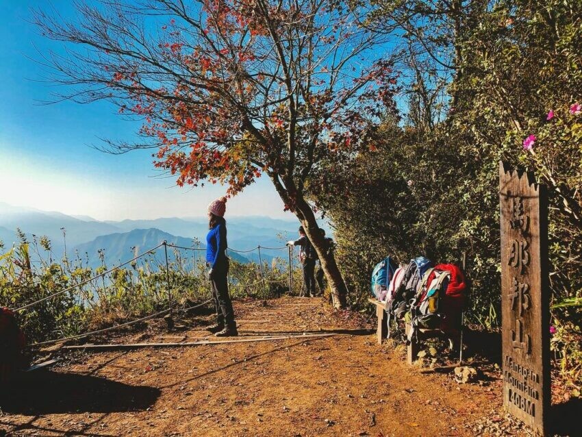 苗栗登山步道_馬那邦山