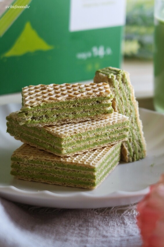 【宅配美食】任性eat下 - Selina任家萱自創甜點品牌~重抹茶威化餅和與重抹茶拿鐵與妳好事多抹