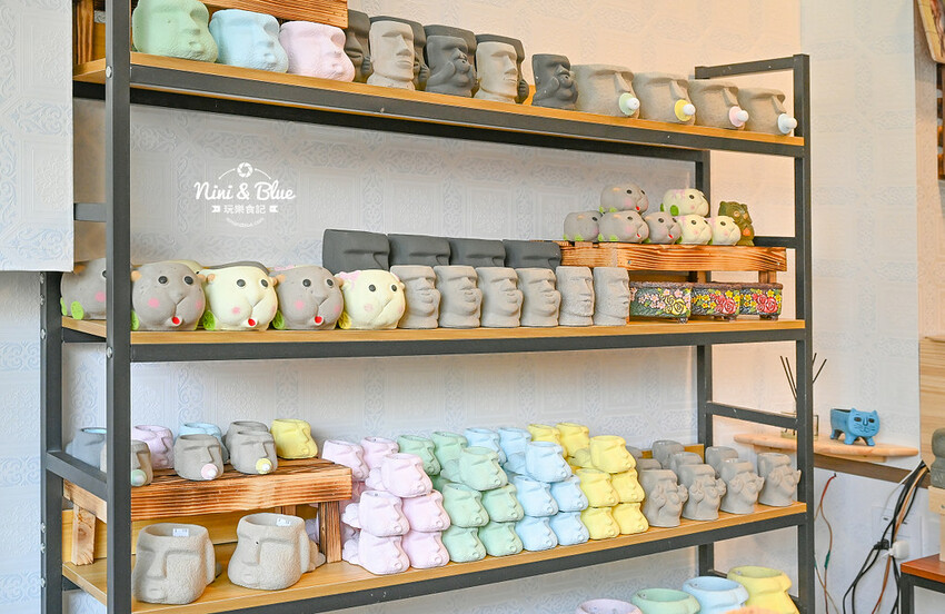 花媽生活工坊 | 雲林斗六日本陶瓷餐具、骨瓷杯、花器、多肉植物、生活雜貨小舖 @Nini and Blue  玩樂食記