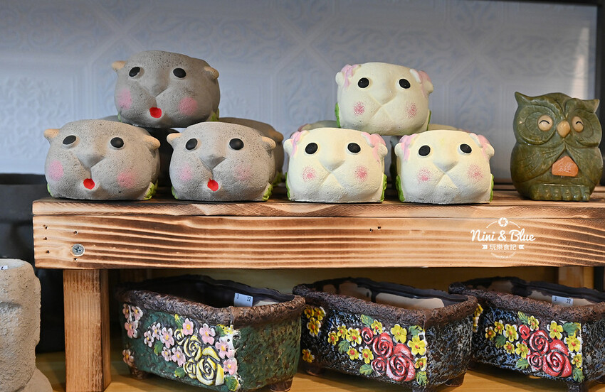 花媽生活工坊 | 雲林斗六日本陶瓷餐具、骨瓷杯、花器、多肉植物、生活雜貨小舖 @Nini and Blue  玩樂食記