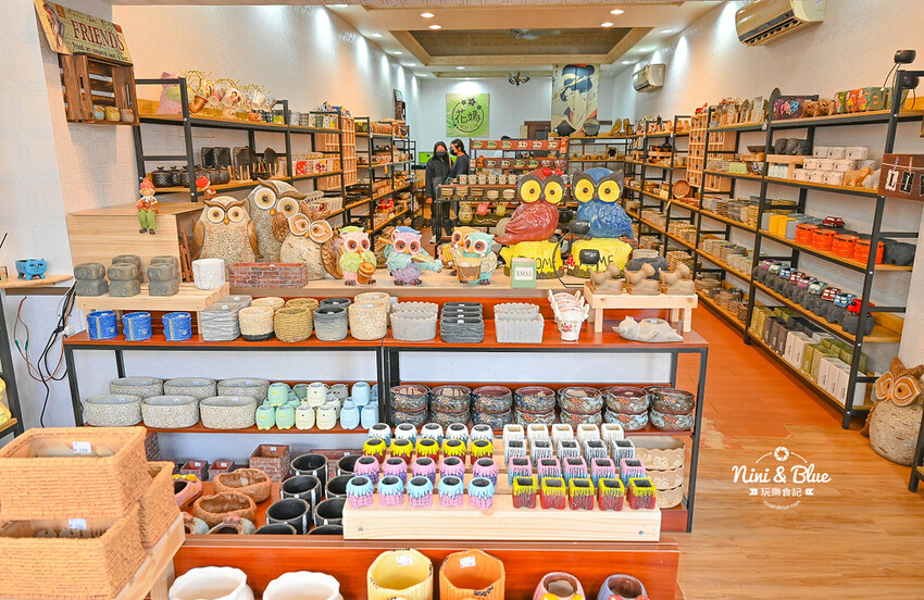 花媽生活工坊 | 雲林斗六日本陶瓷餐具、骨瓷杯、花器、多肉植物、生活雜貨小舖 @Nini and Blue  玩樂食記