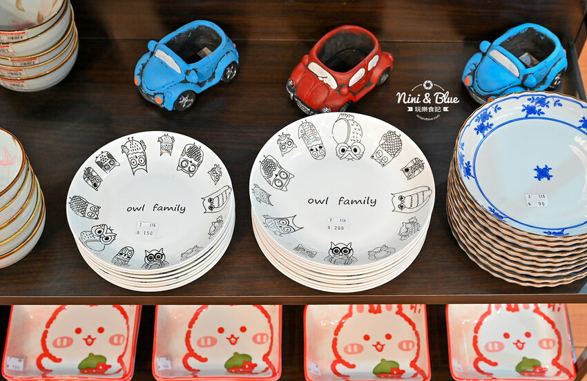 花媽生活工坊 | 雲林斗六日本陶瓷餐具、骨瓷杯、花器、多肉植物、生活雜貨小舖 @Nini and Blue  玩樂食記