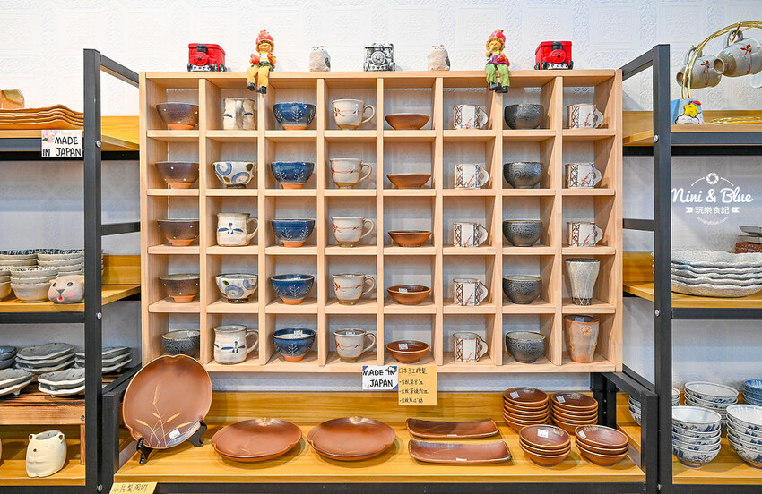 花媽生活工坊 | 雲林斗六日本陶瓷餐具、骨瓷杯、花器、多肉植物、生活雜貨小舖 @Nini and Blue  玩樂食記