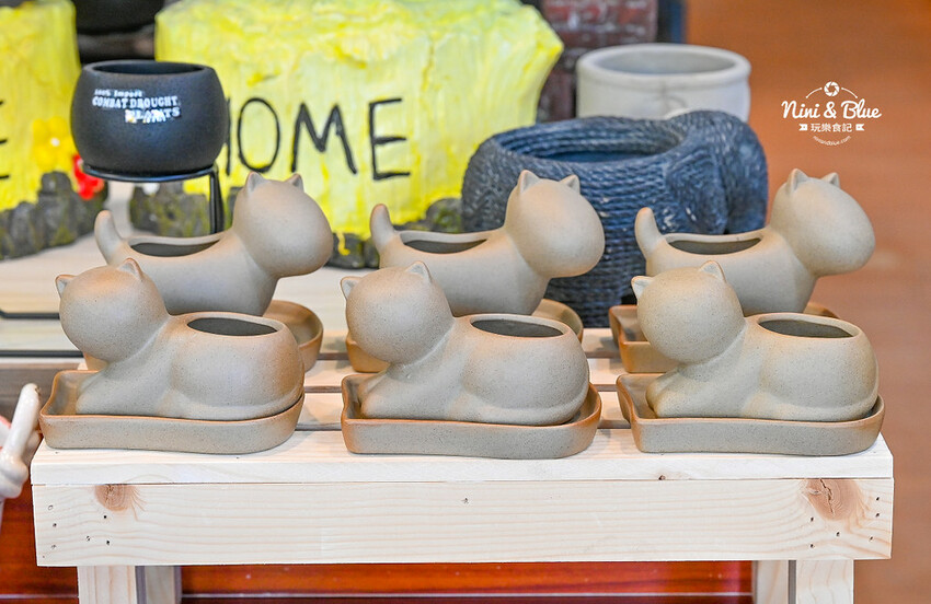 花媽生活工坊 | 雲林斗六日本陶瓷餐具、骨瓷杯、花器、多肉植物、生活雜貨小舖 @Nini and Blue  玩樂食記