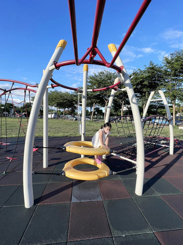 台東|台東兒童公園(生日蛋糕公園)超好玩海盜船溜滑梯!