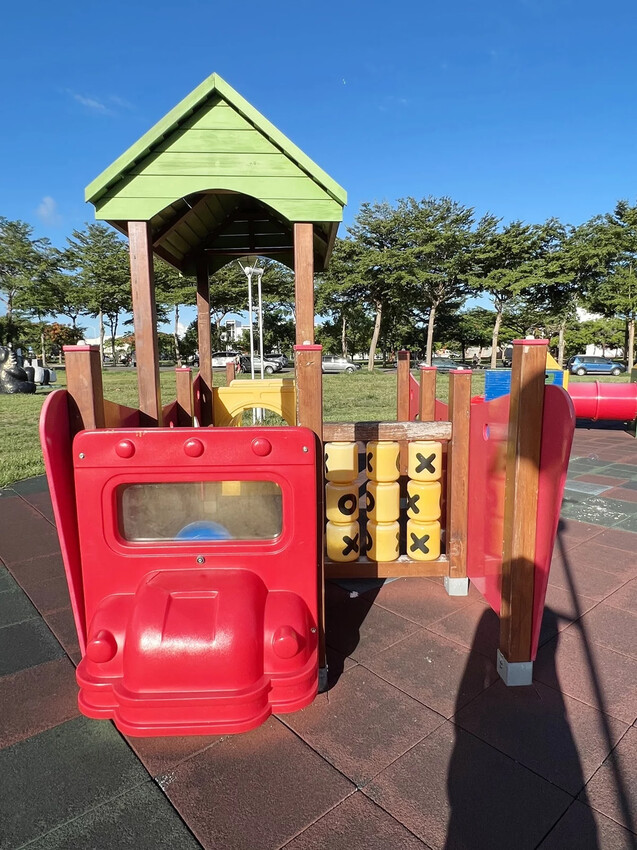 台東|台東兒童公園(生日蛋糕公園)超好玩海盜船溜滑梯!