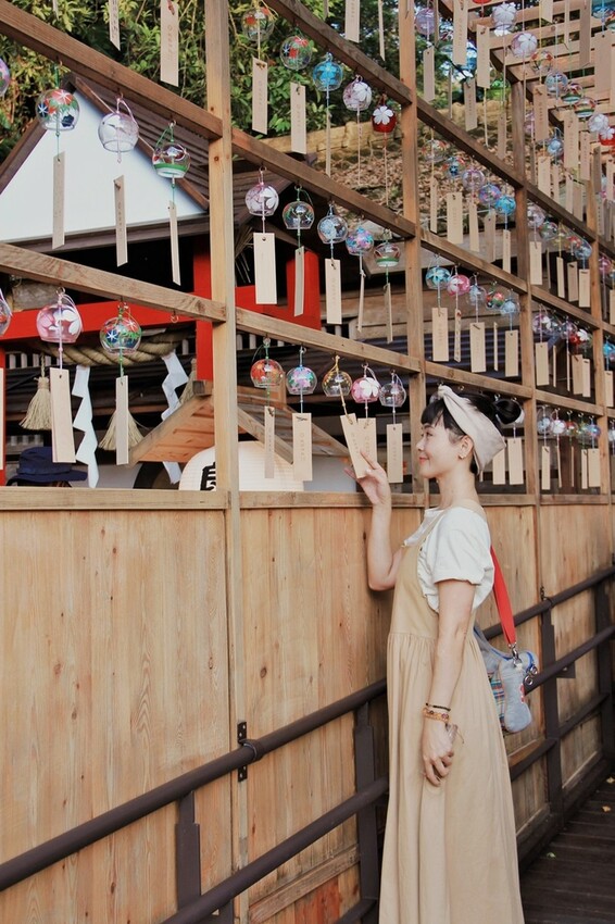不用飛日本,桃園神社「縁結び風鈴」風鈴迴廊、祈福繪馬、神職人加持御守,串起幸福的祈願