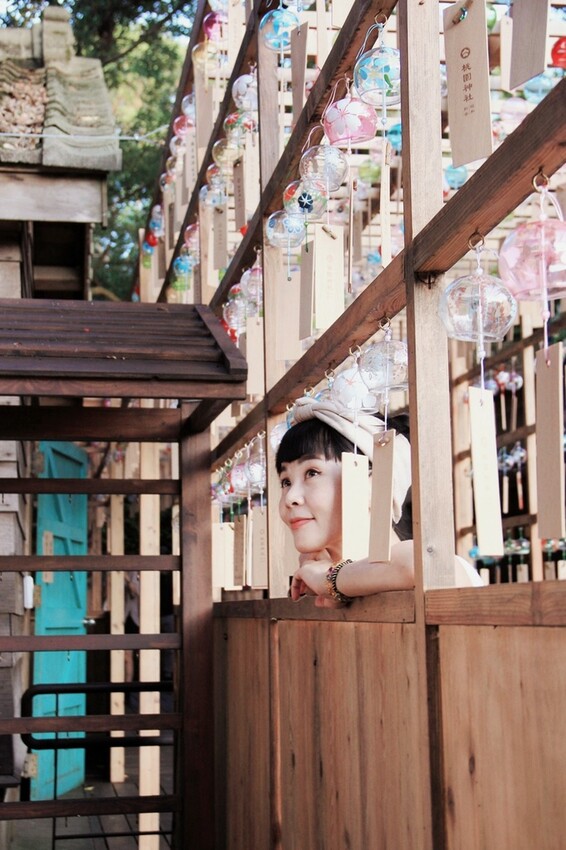 不用飛日本,桃園神社「縁結び風鈴」風鈴迴廊、祈福繪馬、神職人加持御守,串起幸福的祈願