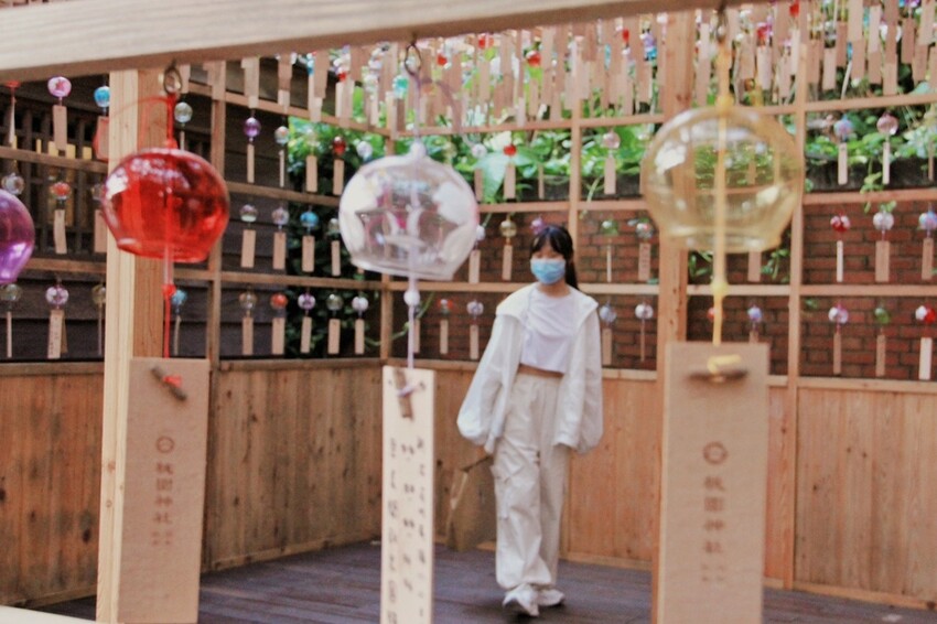 不用飛日本,桃園神社「縁結び風鈴」風鈴迴廊、祈福繪馬、神職人加持御守,串起幸福的祈願