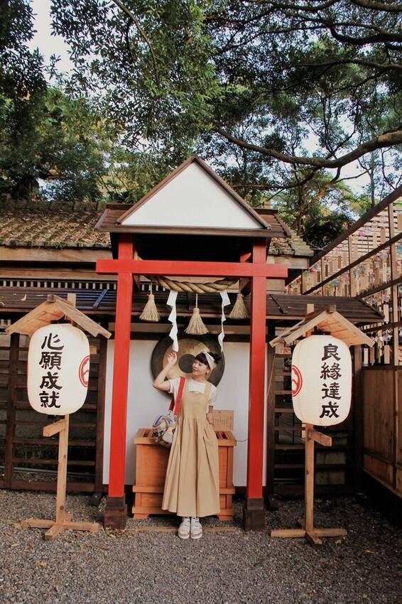 不用飛日本,桃園神社「縁結び風鈴」風鈴迴廊、祈福繪馬、神職人加持御守,串起幸福的祈願