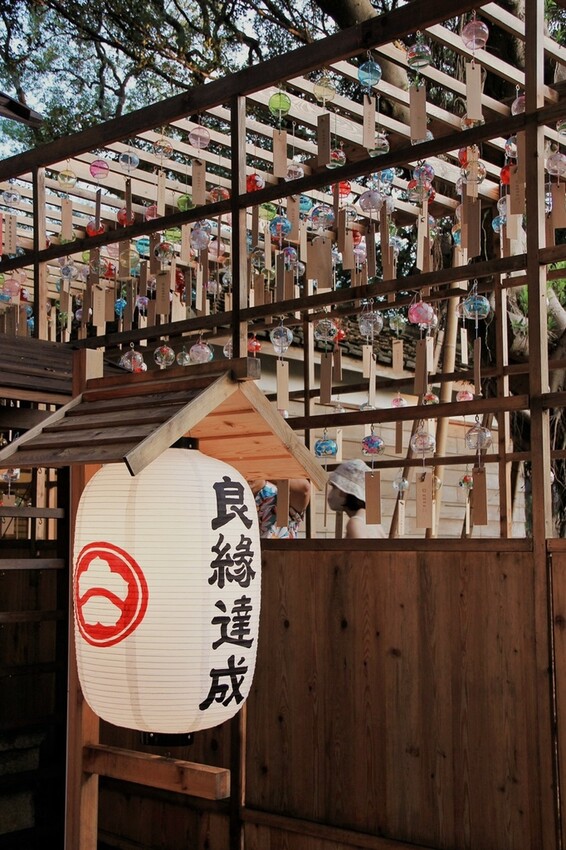不用飛日本,桃園神社「縁結び風鈴」風鈴迴廊、祈福繪馬、神職人加持御守,串起幸福的祈願
