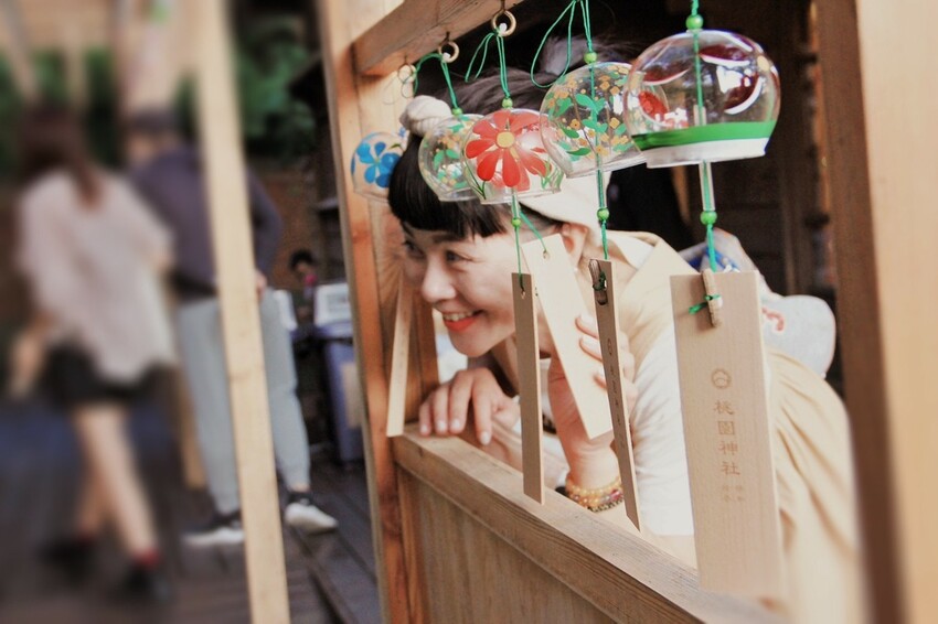 不用飛日本,桃園神社「縁結び風鈴」風鈴迴廊、祈福繪馬、神職人加持御守,串起幸福的祈願
