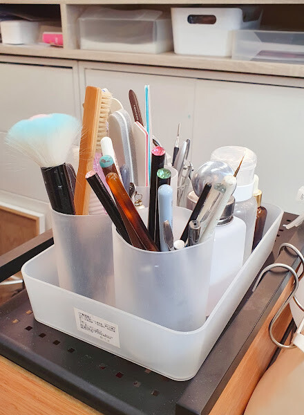 Share｜台南中西｜甲楚楚美甲沙龍 NF Art Salon — 清新透明的美甲沙龍，來做個放鬆的手足深層保養吧！