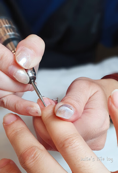 Share｜台南中西｜甲楚楚美甲沙龍 NF Art Salon — 清新透明的美甲沙龍，來做個放鬆的手足深層保養吧！