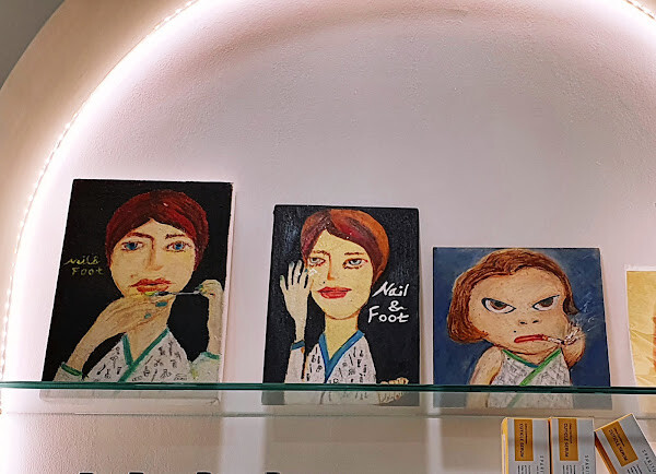 Share｜台南中西｜甲楚楚美甲沙龍 NF Art Salon — 清新透明的美甲沙龍，來做個放鬆的手足深層保養吧！