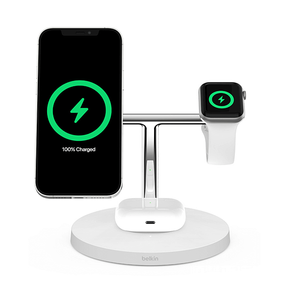 belkin MagSafe 三合一無線充電器