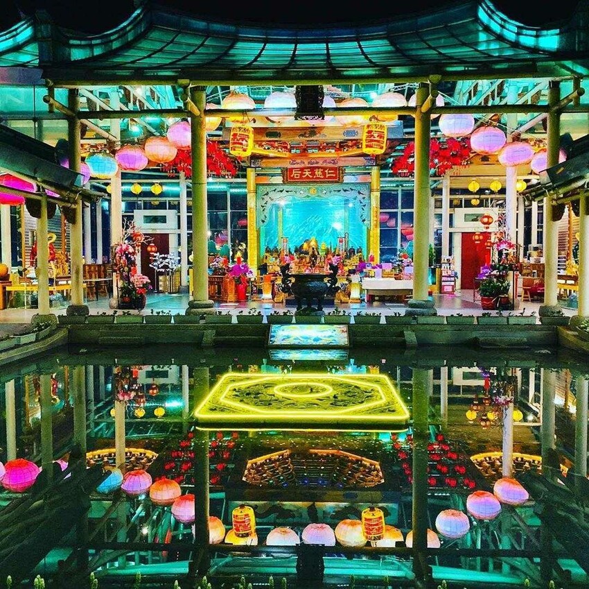 臺灣玻璃館 -玻璃媽祖廟